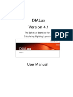 Manual DIALux 4.1 Engl 20051111