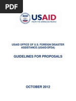 Guidelines For Proposals 2012