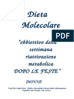 Dieta Molecolare Attivazione Metabolica Donne