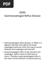 Gerd Gastroesophagial Reflux Disease