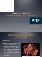 Enfermedad Trofoblastica Gestacional