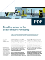 McKinsey - Creating Value in Semiconductor Industry