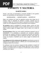 Espiritu y Materia