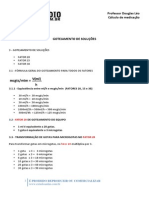 Professor Douglas Léo Cálculo de Medicação: 3.1.1 - Equivalência Entre ML/H e Mcgts/min (FATORES 20, 15 e 30)