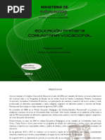 Ministerio de Educación Bolivia - Programas de Estudio Epcv 2014 PDF