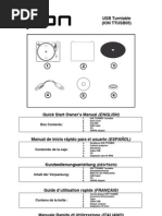 USB Turntable (Ion Ttusb05) : Box Contents