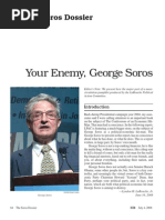 George Soros Your Enemy by Daniel Estulin