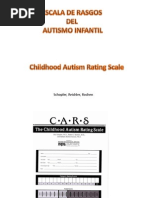 Escala de Rasgos Del Autismo Infantil (CARS)