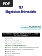 1 - Diagnosticos Diferenciales en TEA