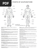 Cardinal Points in Acupuncture