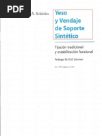 Yeso y Vendajes de Soporte Sintetico