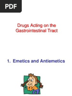 Drugs Acting On The Gastrointestinal Tract