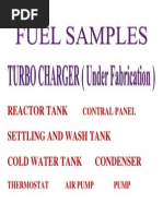 Reactor Tank Settling and Wash Tank Cold Water Tank Condenser