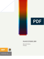 Plan de Estudios Primaria 2009 Reforma