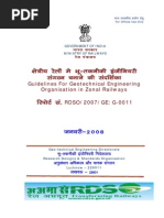 Guidelines For Geotechnical Engineering Organisation in Zonal Railways