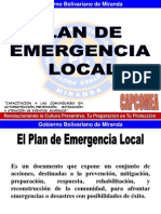 Plan de Emergencia y Mapa de Riesgo-Dipcm