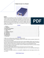 GPS Vehicle Tracker User Manual