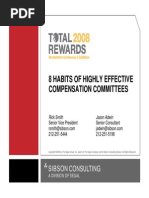 8 Habits of Highly Effective Compensation Committees: Rick Smith Jason Adwin