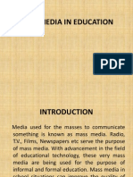 Mass Media in Education