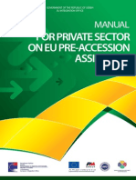 Manual For Private Sector On EU Pre-Accession Assistance