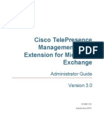 Cisco TMSXE Admin Guide 3-0