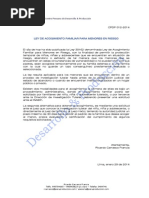 Ley de Acogimiento Familiar para Menores en Riesgo - Ley 30162