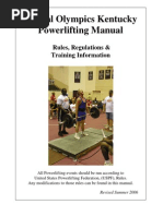 Powerlifting Manual