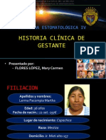 Historia Clinica Gestante