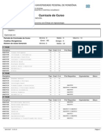 Grade Curricular de Agronomia