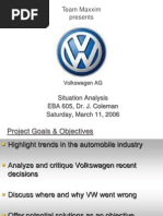 Volkswagen AGSituation Analysis Final 2