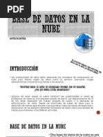 Base de Datos en La Nube