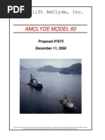 Amclyde M60 Crane Specification