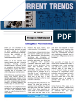 Prospect / Retrospect: Setting Motor Protection Relay