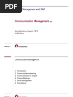 Communication Management: Project Management and SAP