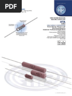 HTR India - Products - Wire Wound Resistors - Silicone Coated Resistors - HTA (English)