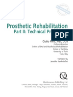 Prosthetic Rehabilitation: Part II: Technical Procedures