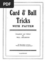 Cards and Balls Tricks