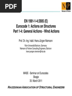 EN 1991-1-4:2005 (E) Eurocode 1: Actions On Structures Part 1-4: General Actions - Wind Actions