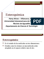 Presentación de Esteroquímica