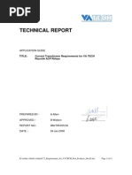 C.T Requirements For VATECH Prot Products Dec03