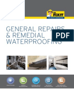 DR Fixit General Repair Remedial Waterproofing Guide