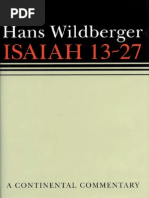 Isaiah 13-27, A Continental Commentary