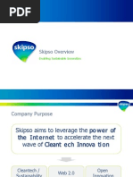 Skipso - The Global Cleantech Platform