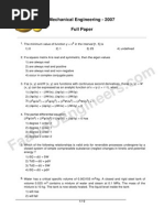 Mechanical Engineering Full Paper 2007