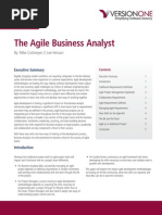 Agile Business Analyst