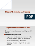 Chapter 12: Indexing and Hashing