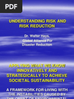 Understanding Risk and Risk Reduction: Dr. Walter Hays, Global Alliance For Disaster Reduction