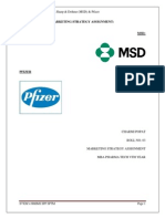 Marketing Strategies Adopted by MSD & Pfizer