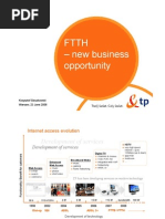 FTTH - New Business Opportunity