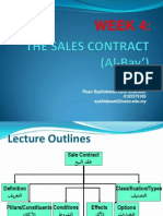 The Sales Contract